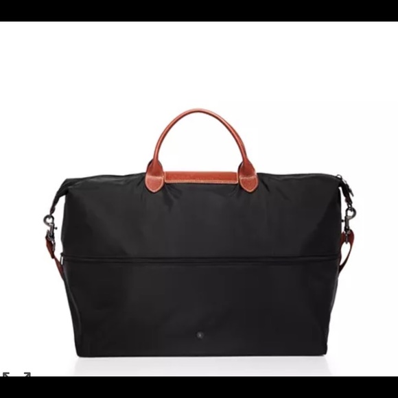 Longchamp Handbags - Le Pliage Expandable TravelDuffel Nylon Weekender. New with dust cover.